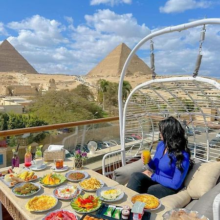 Tree Lounge Pyramids View Inn , Sphinx Giza Kafret el-Gabal Eksteriør bilde