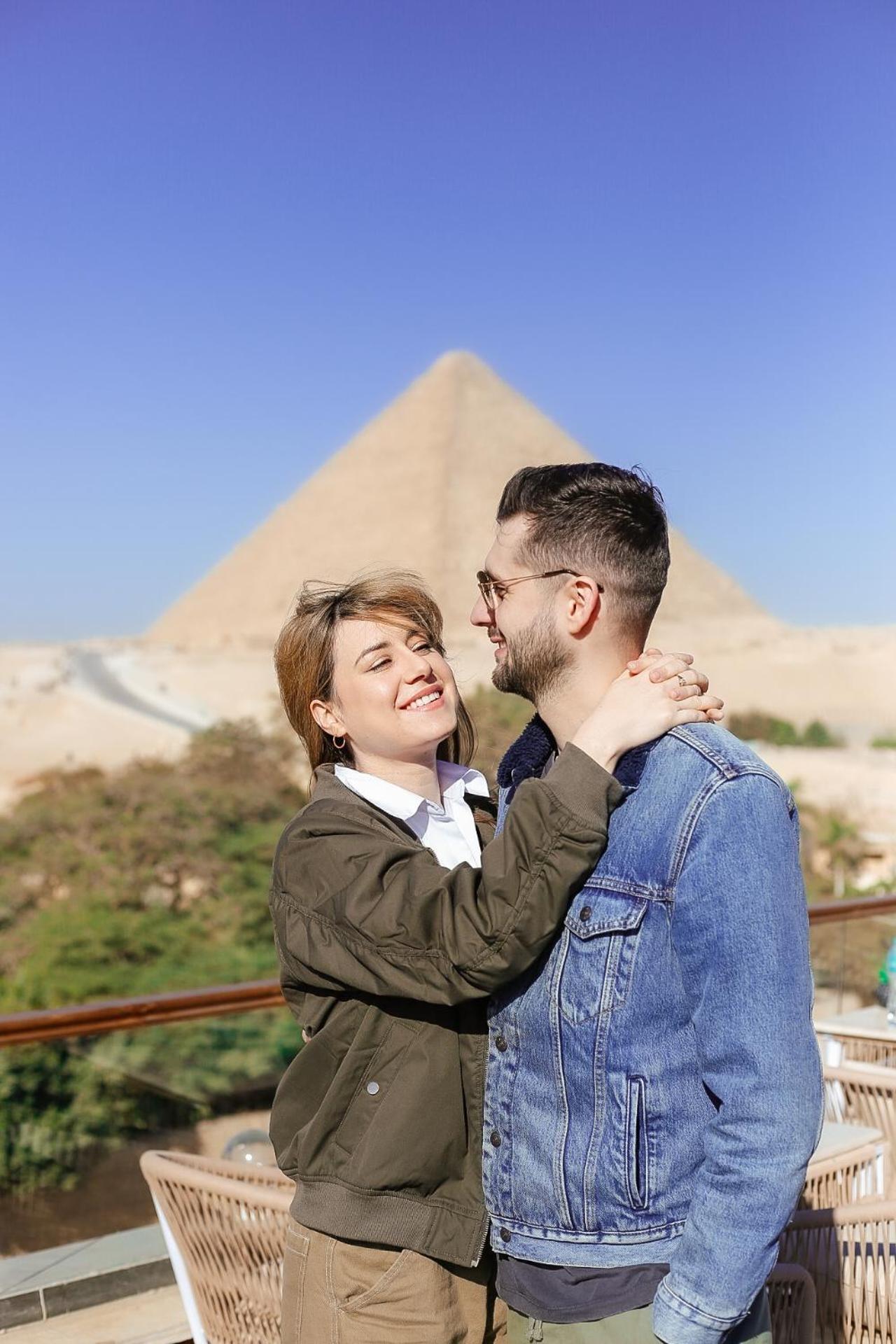 Tree Lounge Pyramids View Inn , Sphinx Giza Kafret el-Gabal Eksteriør bilde