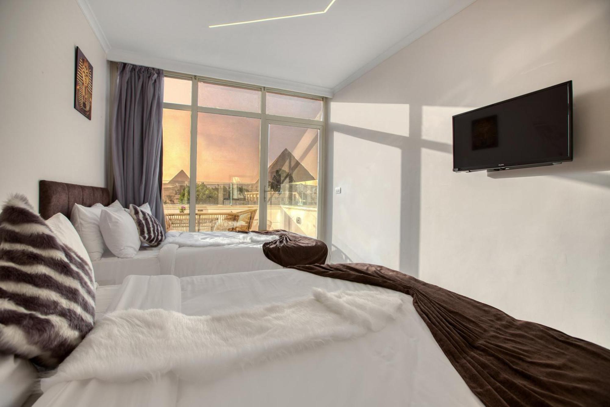 Tree Lounge Pyramids View Inn , Sphinx Giza Kafret el-Gabal Eksteriør bilde